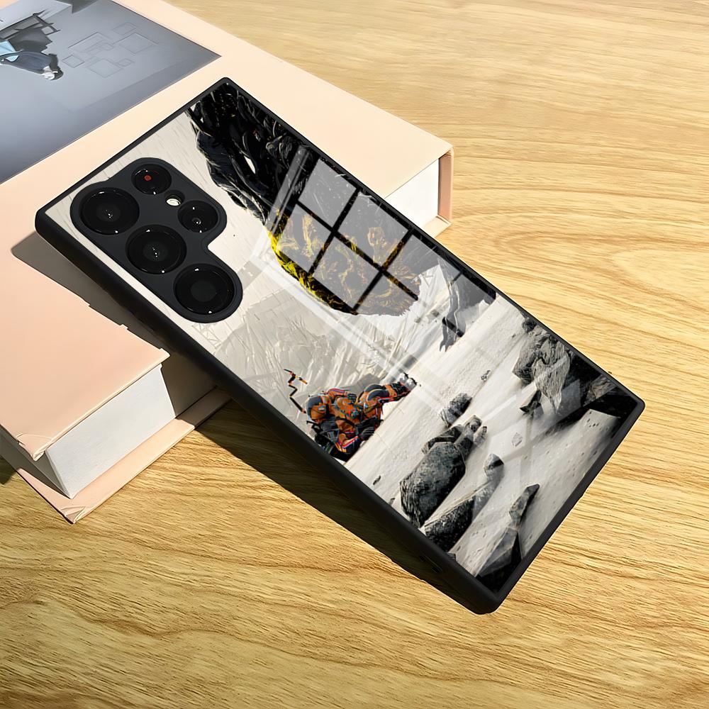 Game Death Stranding 2 Phone Case For S25 Ultra Samsung S24 Fe S22 S20 S23 21 Plus A54 A34 A53 A16 Glass Cover