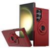 For Samsung Galaxy S25 Ultra Magnetic Case Slide Camshield TPU+PC Kickstand Phone Cover