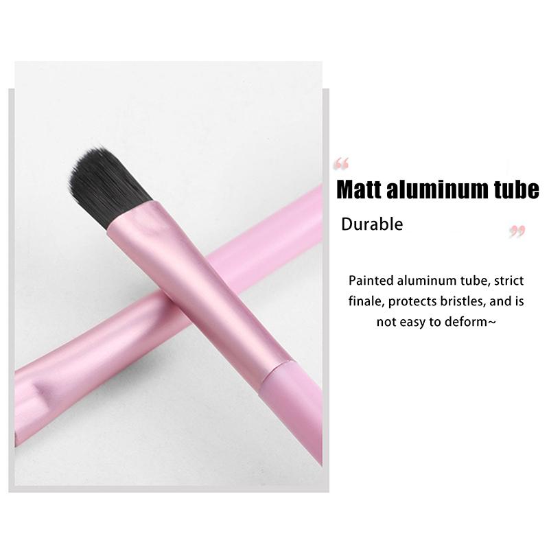 Cosmetic Brushes Eye Shadow Brush 5PCS Travel Portable Mini Eye Makeup Brushes Set Smudge Eyeshadow Eyeliner Eyebrow Brush Lip