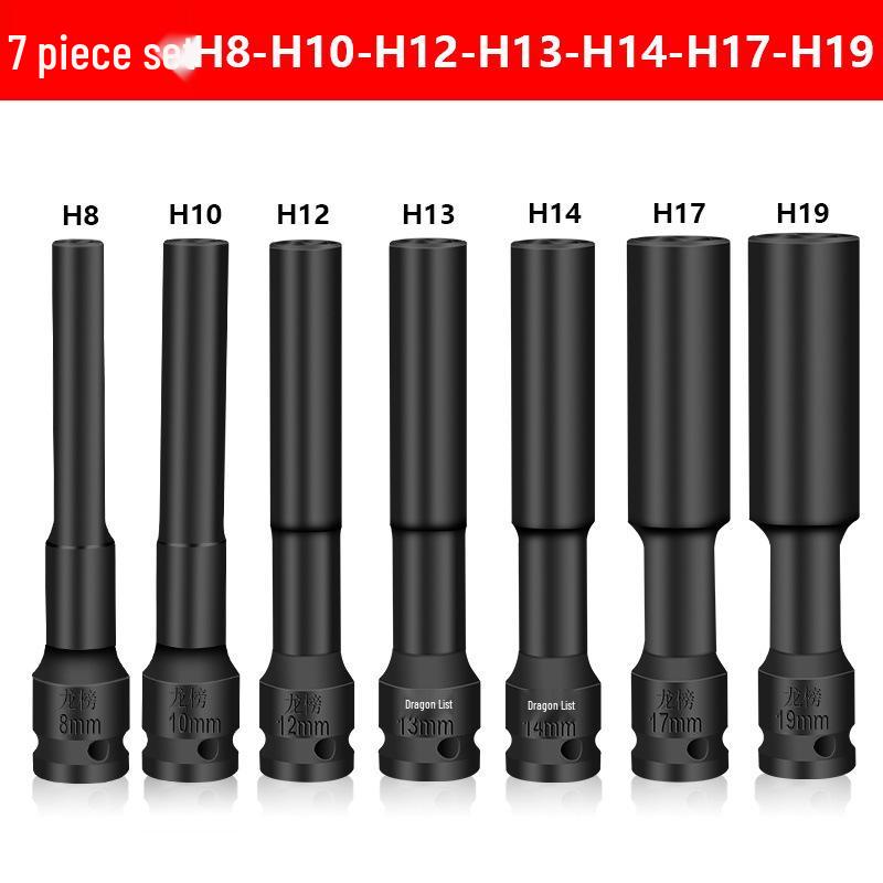 Ultra-Thin Long Thin-Wall Impact Socket Wrench for Motorcycle & Electric Vehicle Repair