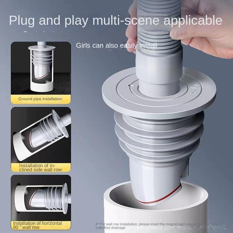 Silicone Drains Kitchen Sink Plug Sewer Pipe Sealing Ring Water Plug Floor Drain Shower Stopper Bathroom Accessories