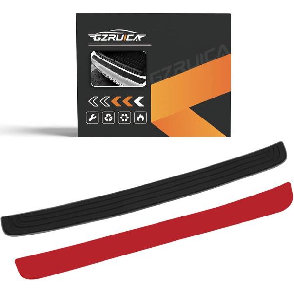 Rear Bumper Protector Guard Trunk Rubber Protection Strip Rubber Scratch-Resistant Trunk Door Entry Guards Car Accessory for SUV/Cars - Universal No