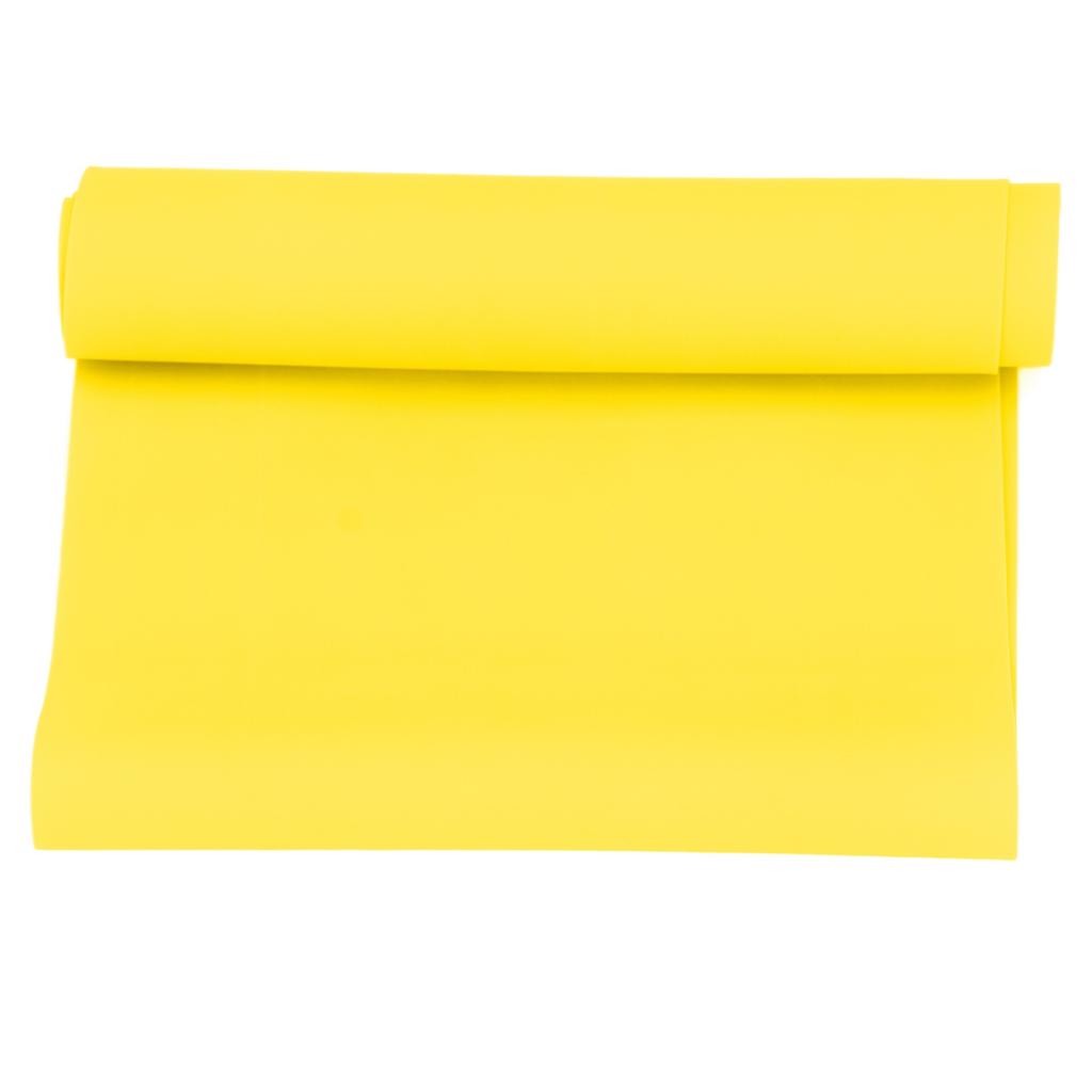 Archery Band Latex Good Rebound Elastic Archery Tension Band for Shooting Arm Strength Training Yellow