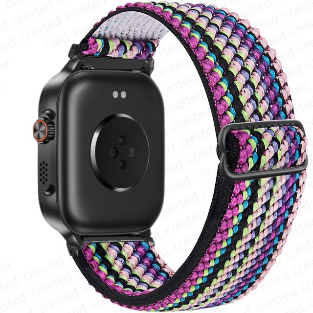 For Realme Watch 5/S2 band Adjustable Nylon Elastic Replacement Bracelet correa Realme Watch 2/3/S/3 2 S pro 22mm watch straps