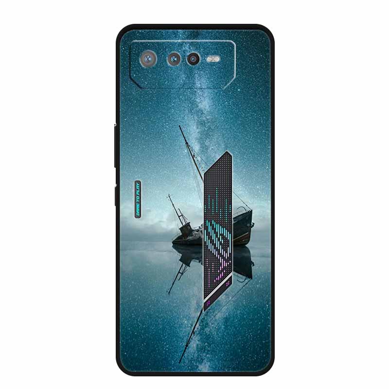 Für Asus ROG Phone 6 Hülle Luxus Silikon TPU Weiche Abdeckung Handyhülle für Asus ROG Phone 6 Pro Funda Rog6 Schutz Hülle Cartoon Hülle