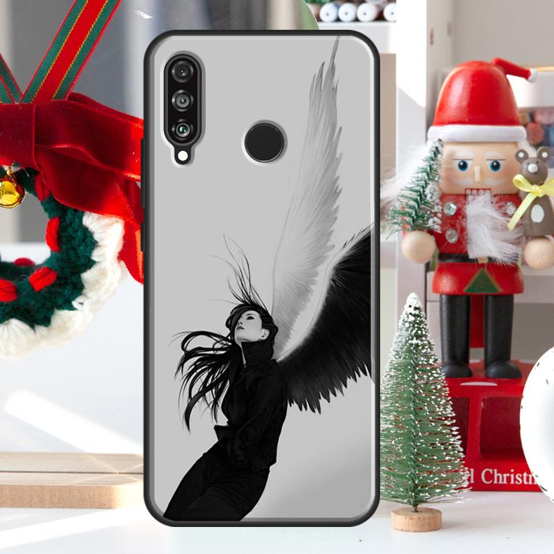 

Fantasy Angel Girl Wings For Huawei Nova Y73 Y60 Y70 Y90 Y72 Y61 Y91 7i 8i 11i 12i 12s 9 10 SE P20 P30 P40 Lite Case Huawei Nova 10