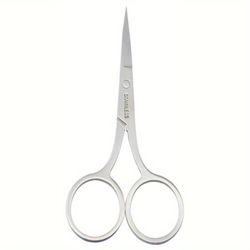 

Ножницы для дизайна ногтей, макияжа, триммер для бровей и ресниц, средство для удаления волос на лице, маникюрные ножницы, инструмент для кутикулы, аксессуары, ножницы серебряный