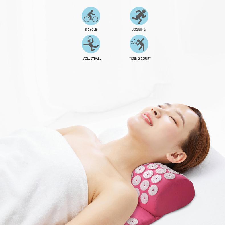 Körper-Kopf-Fuß-Nacken-Massagekissen-Matten-Set, Akupressur, lindert Stress und Schmerzen