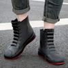 New fashion trend rain shoes men's short tube outer wear waterproof shoes couple's non-slip rain boots rubber shoes summer