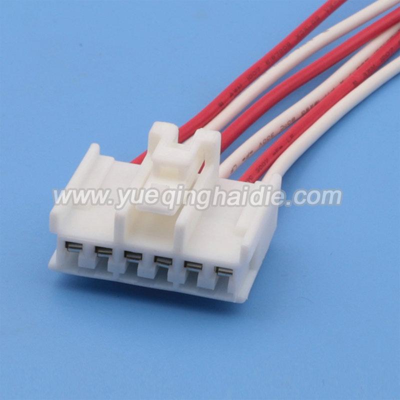 6 Pin Connector Unsealed 2.2mm Male Female Connectors Automotive Wiring Harness Cable Plug for Toyota 7283-1061 90980-10957