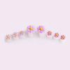 Soft Silicone 8Pcs/lot Daisy Toe Separator Nail Art Tool Foot Finger Divider Manicure Pedicure Care