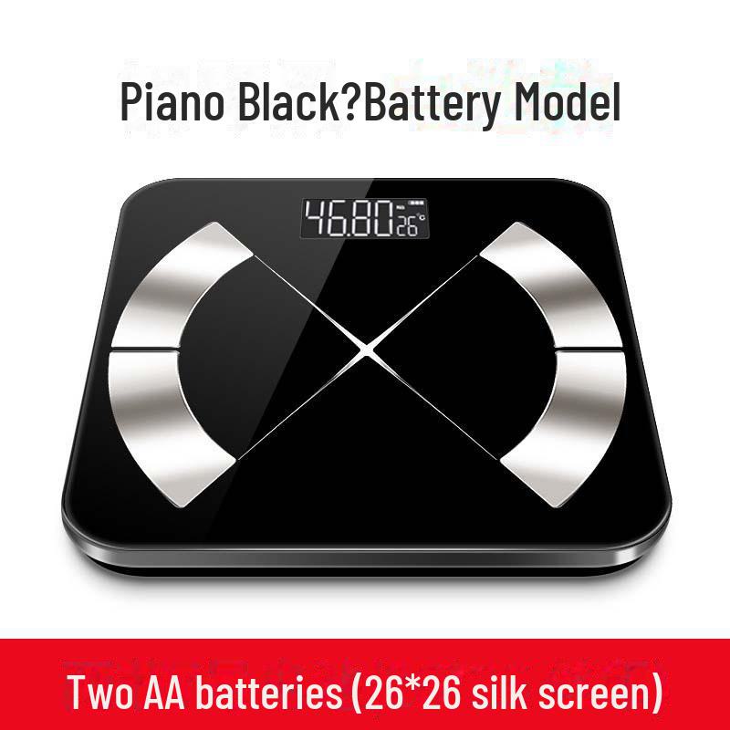 Upgraded Smart Rechargeable Body Fat and Weight Scale - Accurate Electronic Scale for Home Use