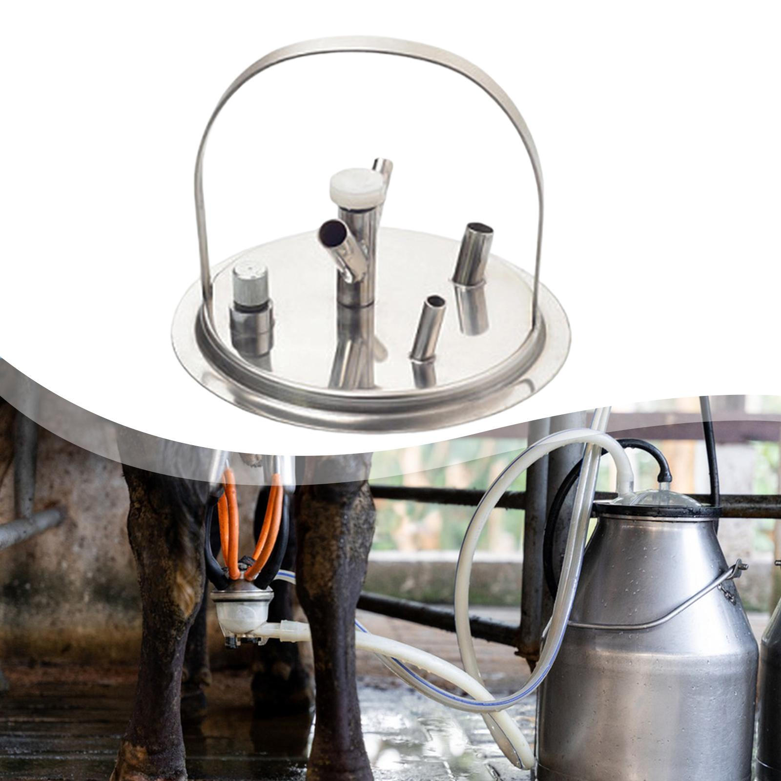 

Milking Machine Bucket Lid Accessory Convenient Milk Collection Replacement