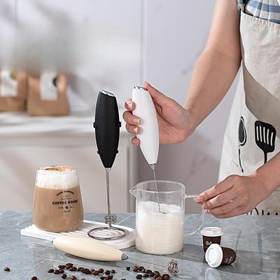 Handheld Wireless Milk Foaming Machine, Foaming Device Household New Milk Coffee Electric Foaming Device with Stand