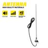3 Section Retractable Vintage Style AM/FM Car Radio Antenna Round Base Stainless