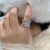 Irregular Tassels Weave Wide Open Finger Rings For Women Punk Fashion New Jewelry Gift Party Rock Wholesale Anillos
