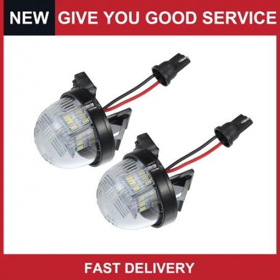 2 шт. Белый 3528SMD LED Фонарь номерного знака 35910-75F21 для Suzuki Grand Vitara