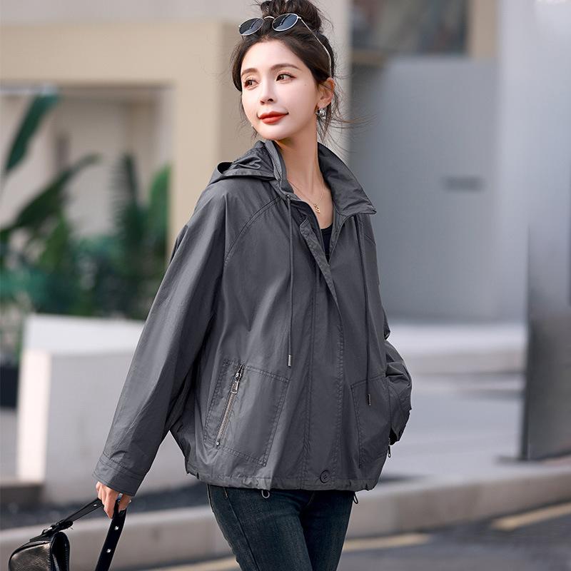 Fashion Casual Loose Coat Women's Early Spring New Design Sense Small Short Jacket Top Tide