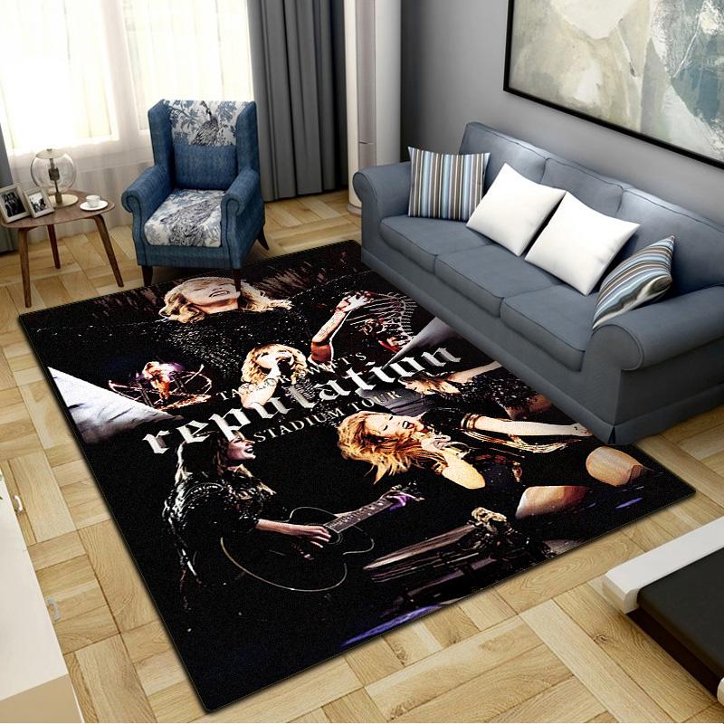 Taylor Carpet Rug for Living Room Bedroom Home Sofa Decoration,Kids play Non-slip Floor Mat