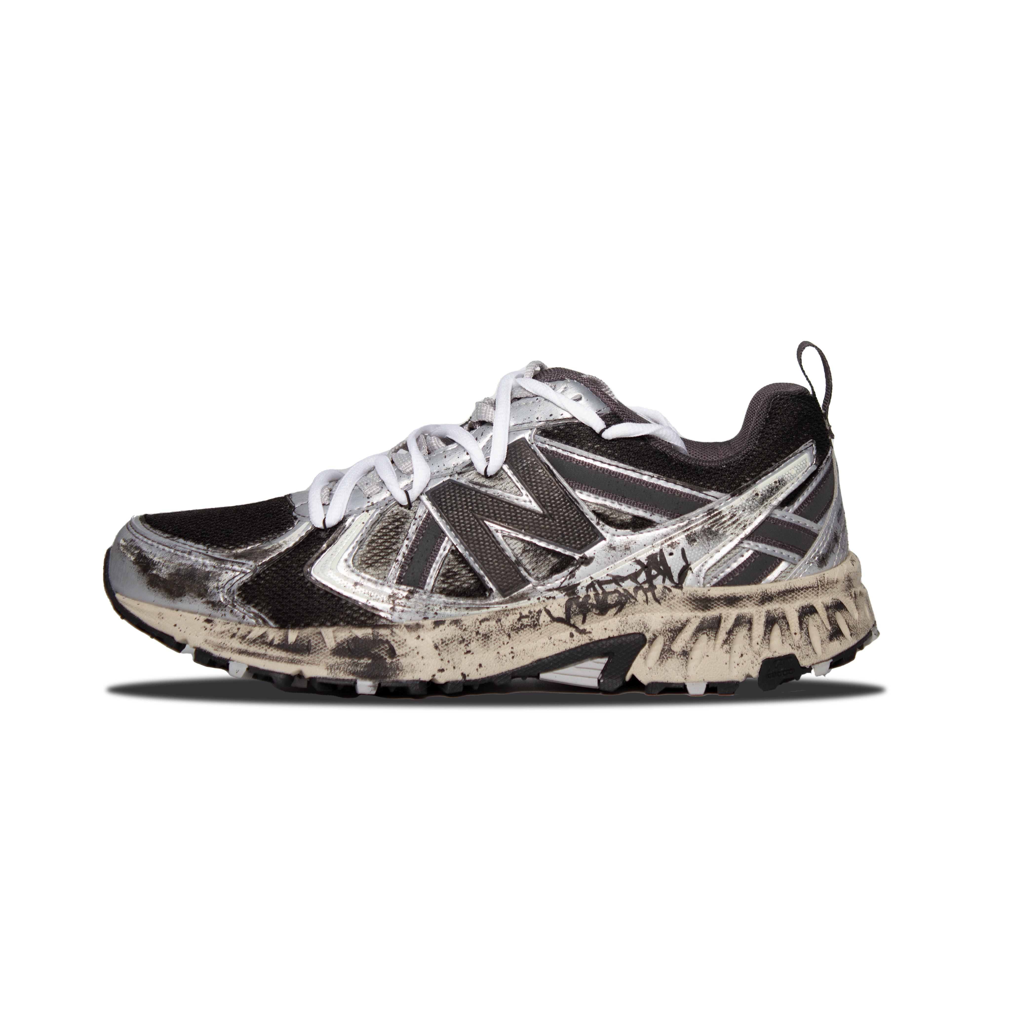 

New Balance NB 410 Dirty Gray Track Mesh Cushioning Abrasion Resistant Breathable Low top Chunky Sneakers Unisex MT410KR5(team1344-) 38