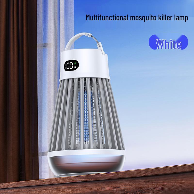 Outdoor & Indoor Electric Mosquito Killer Lamp with Purple Light - Ideal for Camping