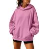 Women's Long Sleeve Neck Pullover Hoodie for Casual Daily Wear