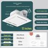 Deckenventilator für Küche & Bad, geräuscharm