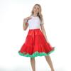 Adult Lolita Super Puffy Hexagonal Mesh Skirt Petticoat for Cosplay Dance