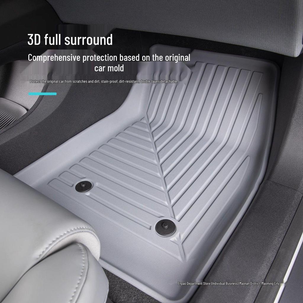2024 NIO ET5/ET5T TPE Floor Mats: Custom Fit, Fully Enclosed Auto Interior Accessory