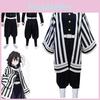 Slayer Demon Kimetsu No Yaiba Cosplay Iguro Obanai Halloween Adult Suit Costume