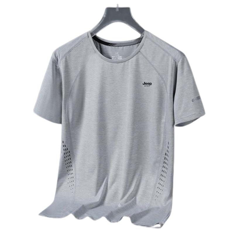 

JEEP SPIRIT Men s Ice Silk Quick Dry T-Shirt 5XL