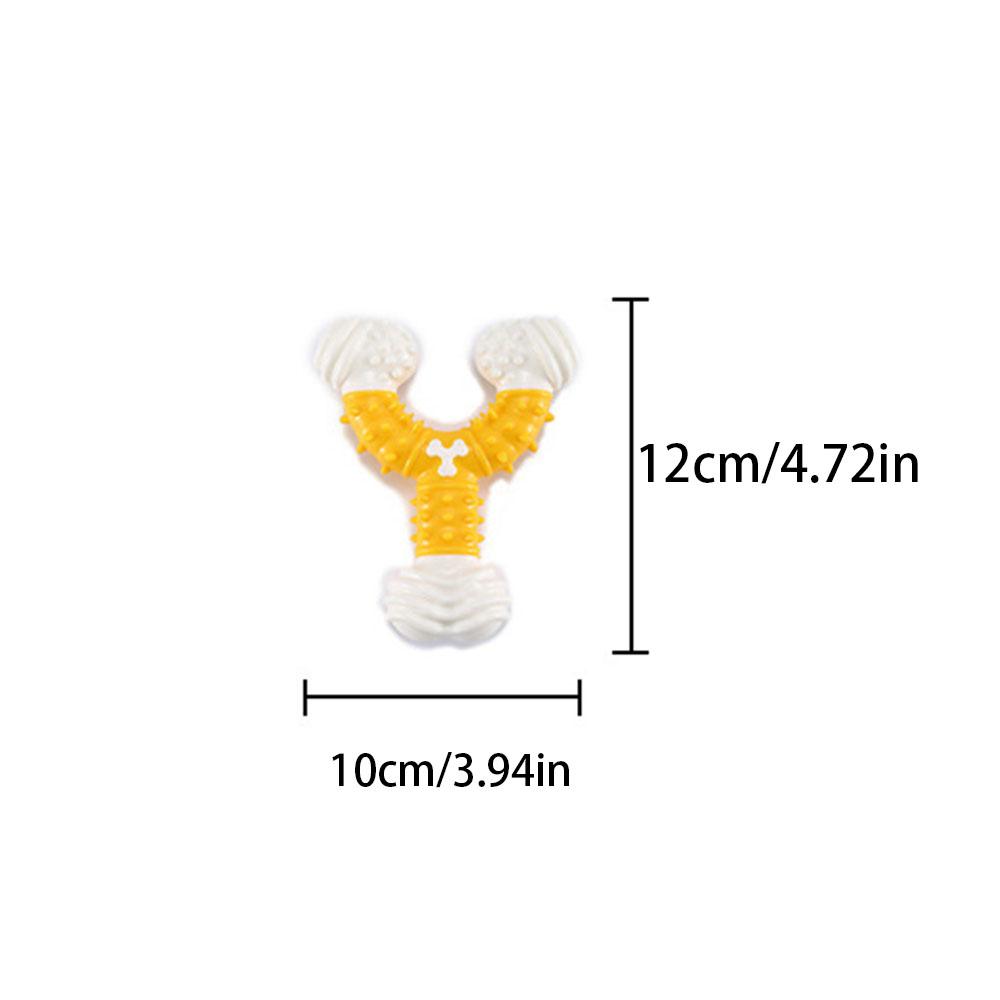 Dog Bone Chew Stick - Interactive Teething Toy for Dogs, Durable Anti-Bite Chewing Toy, Dental Cleaning Molar Toy To Relieve