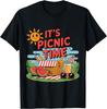 Funny It's Picnic Time Matching Family For Summer Squad T-Shirt Mens Womens Tees Top Unisex T-Shirt Mens Womens Tees Top