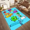 Numberblocks Area Rug Perfect For Bedrooms Playrooms Dormitory Foyer Antislip Rug Decorate Offices Perfect Gift For Valentine'S Wedding Birthday