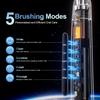 Sonic Elektrisk Tannbørste Y5-507 Voksen Timer Børste 5 Modus USB Lader Oppladbar Tannbørste
