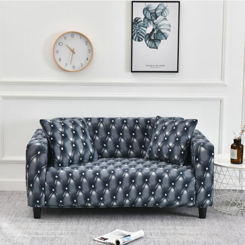 Stretch Sofa Cover All-Inclusive Non-Slip Three-Seat Sofa Cushion Cover Cloth Sofa Towel Full Covered Household Dust Cover