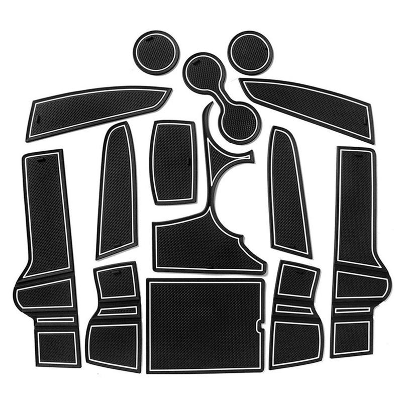 Anti-Slip Gate Slot Cup Mat For Kia Sportage NQ5 2021 2022 2023 North American/Korean Versions Accessories Non-Slip Pad B6D0