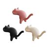 Desk Accessory Hook Space-saving Desk Hook Cute Cat Desk Edge Hooks No-drill Table Hanger for Bags Headphones Desktop Organizer