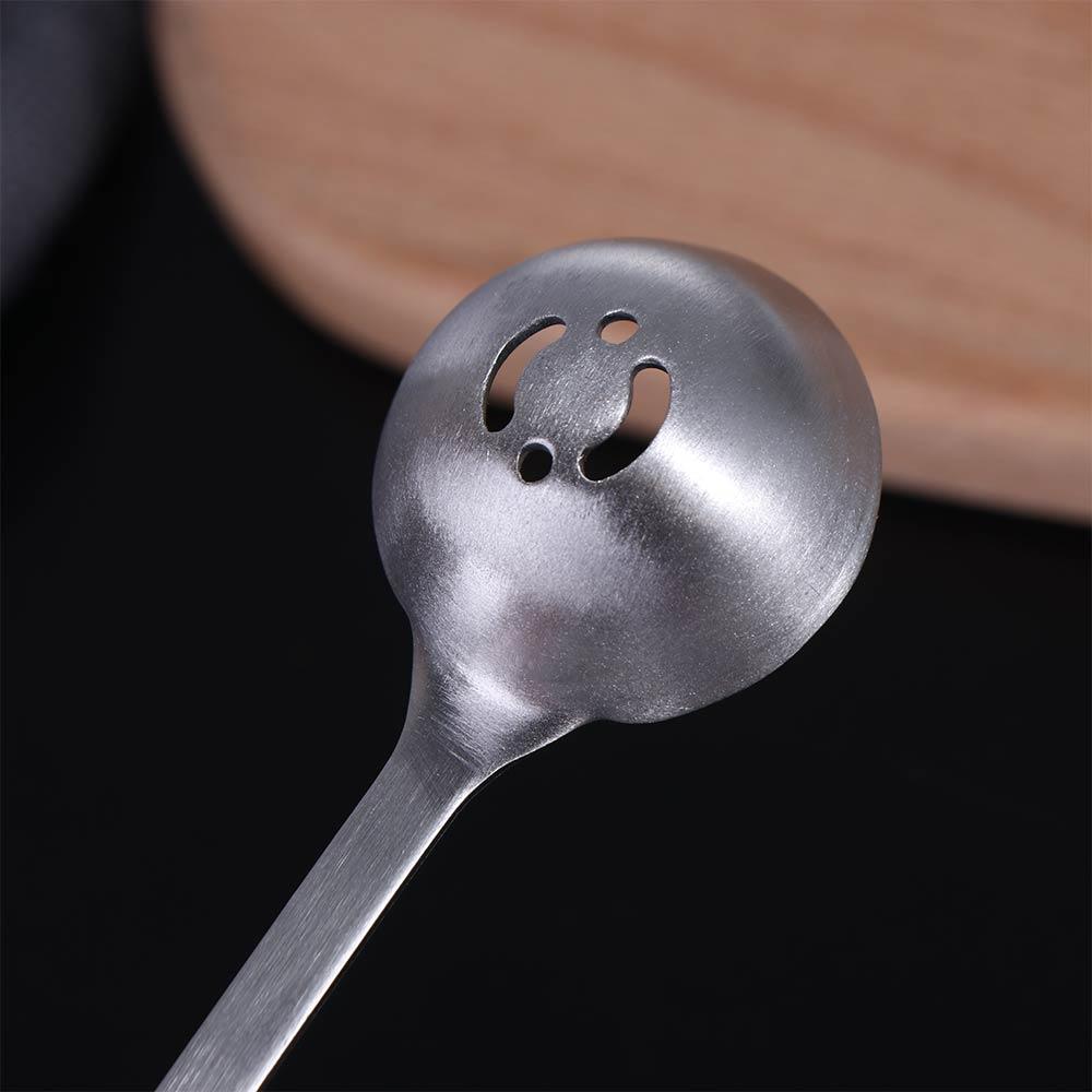 Stainless Steel Olive Strainer Spoon with Drain Hole Pickle Spoons Jam Slotted Spoon  Canned Food