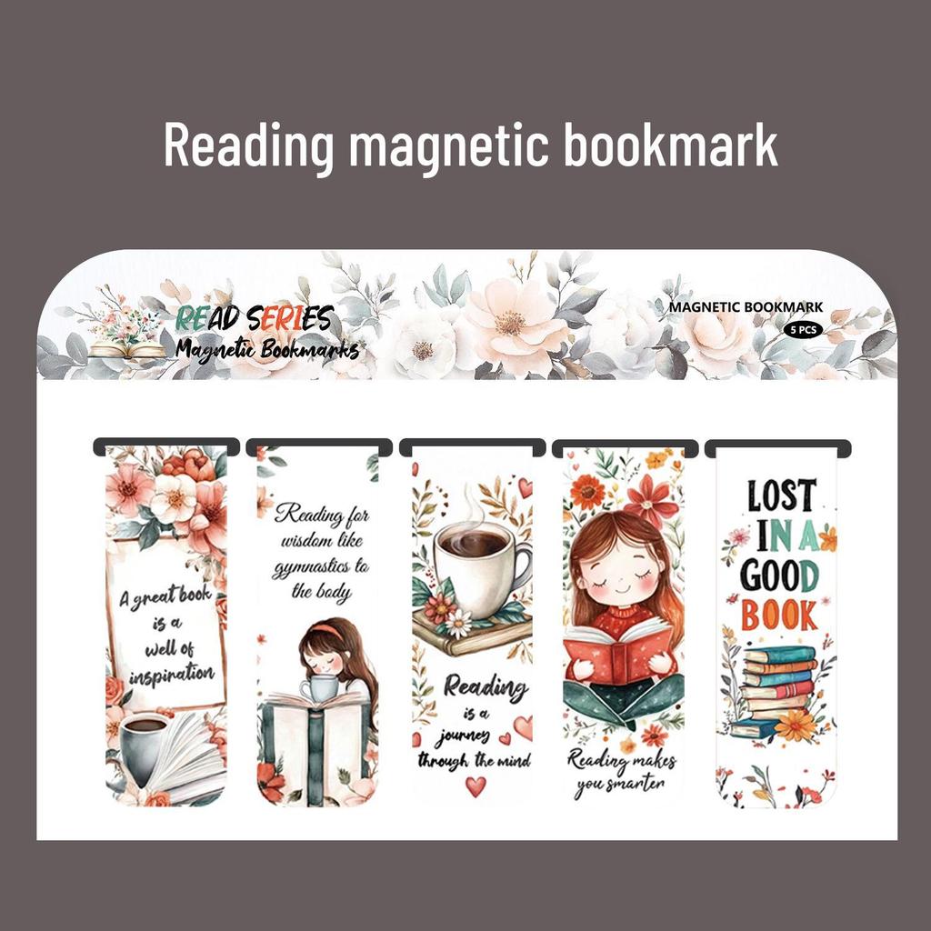 Foldable Magnetic Bookmark: Creative Design for Students, Now In Stock