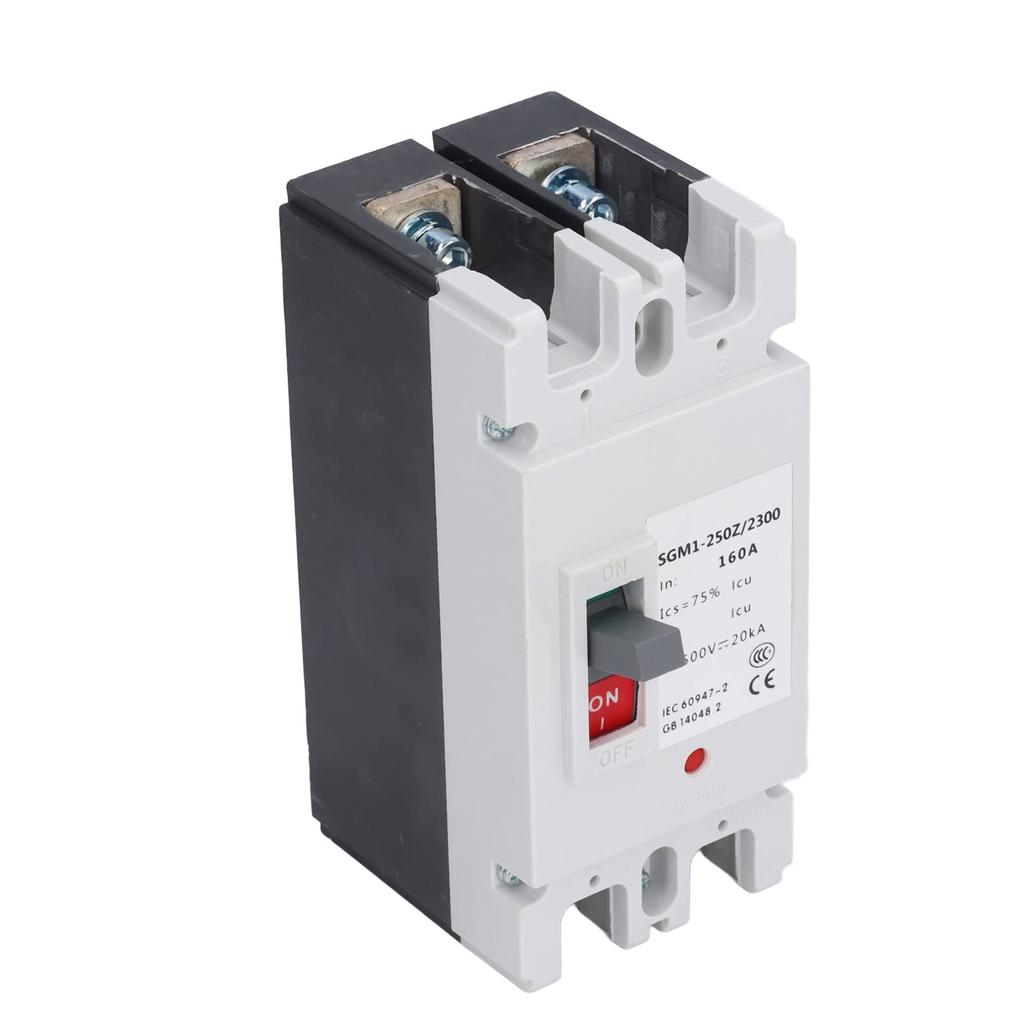 DC Circuit Breaker, 2P Molded Case, Solar Energy Switch, 500V, 160A