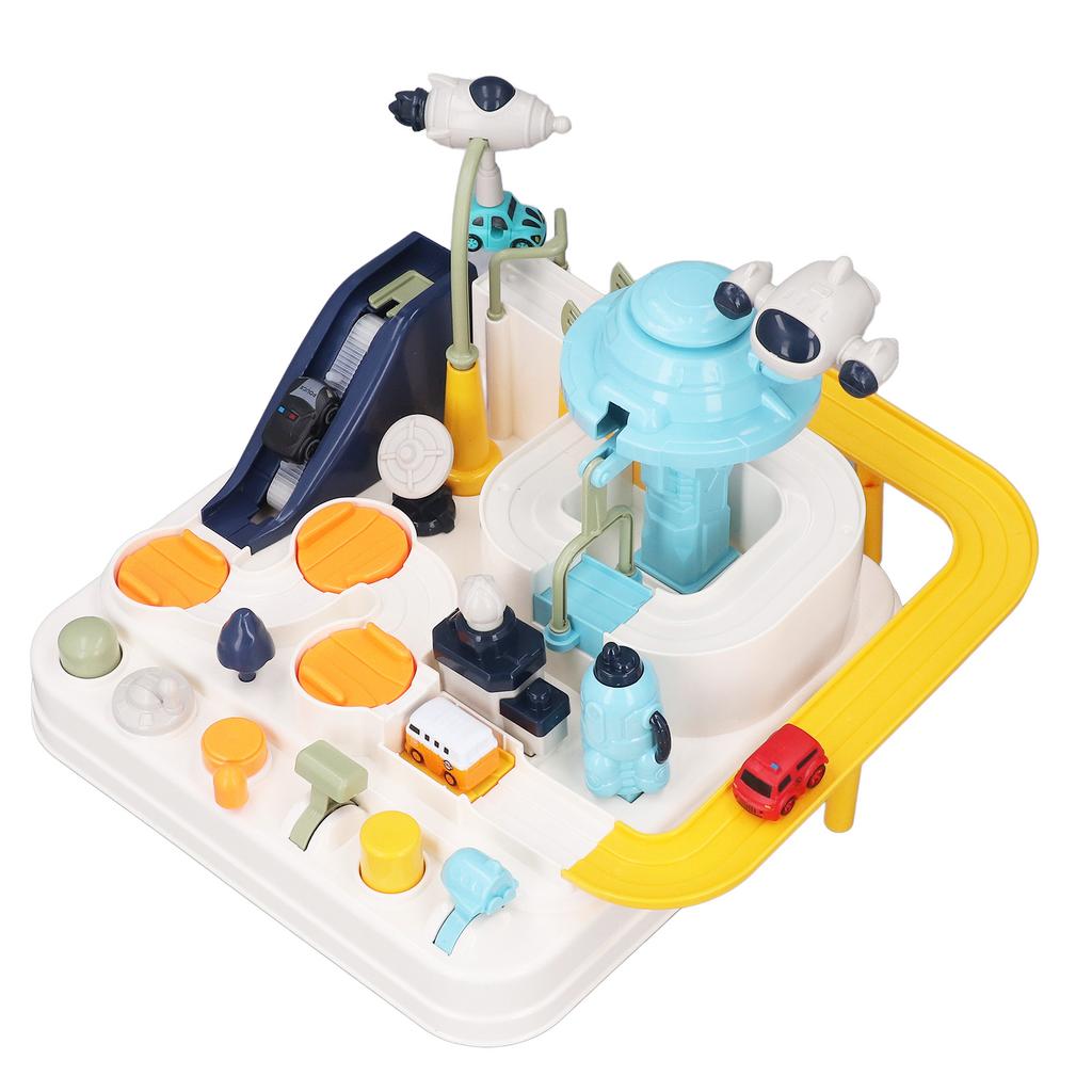 Car Adventure Race Track Toys Games Educational Space Theme Educational Puzzle Car Tracks Playset
