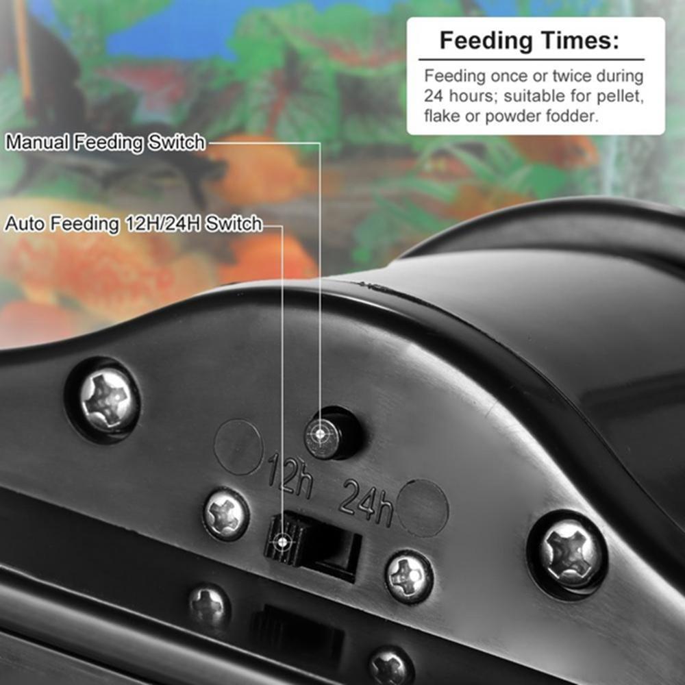 Automatic Pet Supplies Fish Tank Fish Food Dispenser Fish Feeder Feeding Device Aquarium Timer