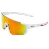 SCVCN Unisex Outdoor Cycling Sunglasses: Windproof & Sandproof One-Piece, Sporty Design