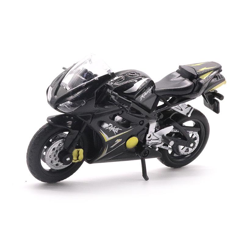 Cross 1:18 Alloy Pull-back Motorcycle Model Toy for Kids - Educational Ornament