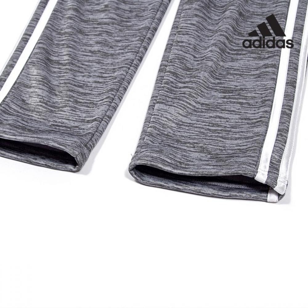 [Adidas Junior] Pantaloni Adidas Junior Antrenament Unisex Fw Toamnă Iarnă Gri Alb Cu Periat Ak5844