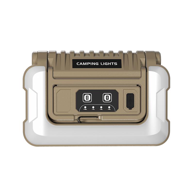 

5000mAh Portable Solar Camping Light,Rechargeable Flashlight with Magnetic,Hook,Waterproof,Camping,Outdoor,Fishing,Car Repair,Tent USB-without stand,1pc