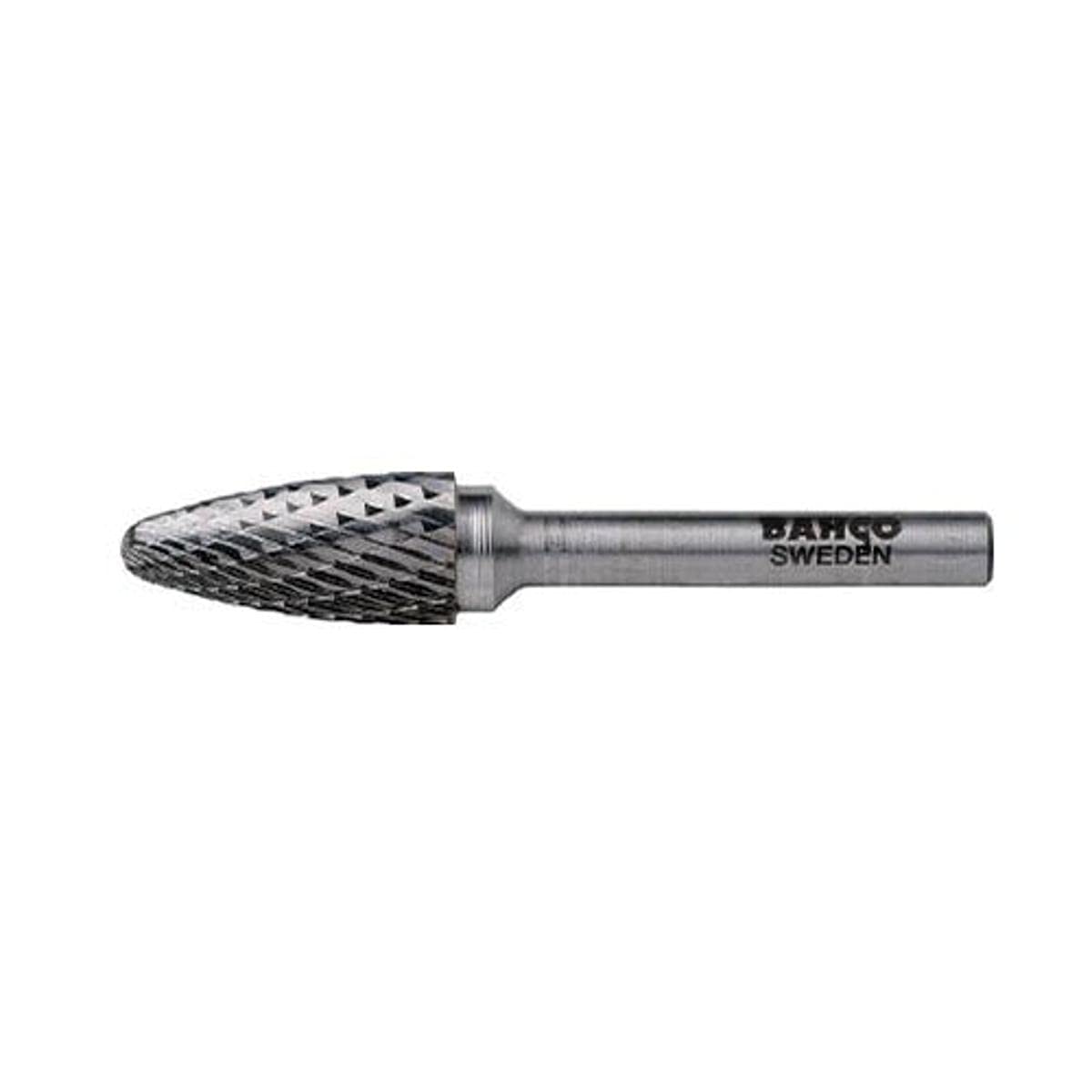 

BAHCO Carbide Bur, Pointed Carbide Rotary Bur for Aluminum Cutting, BAHF0618AL06