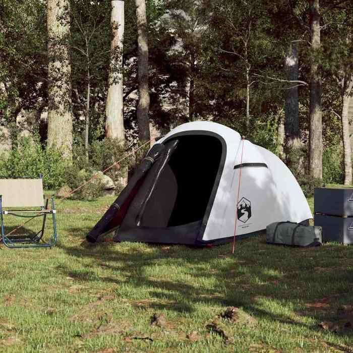 VidaXL Tente de camping tunnel 2 personnes tissu occultant imperméable 94607