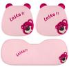 Winter Plush Cute Cartoon Car Seat Cushion - High-End Interior Accessory